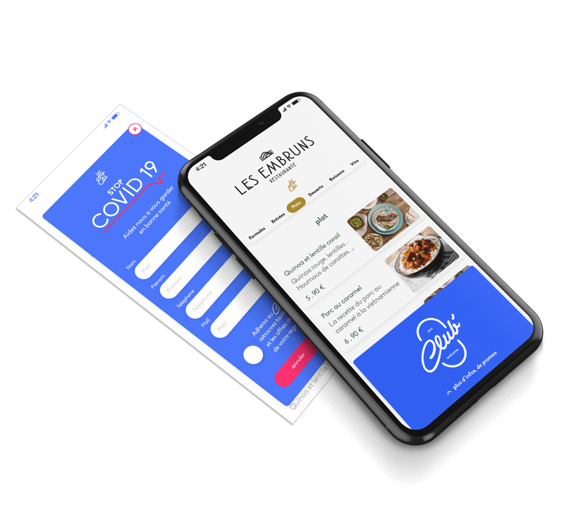 Logo Is'Eat, la carte digitale Logo Is'Eat, la carte digitale